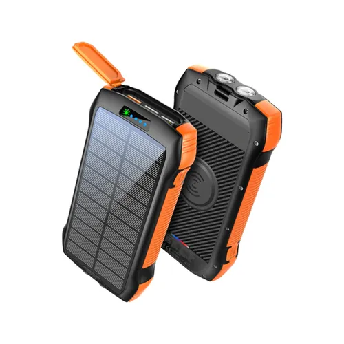 10000mAh Rugged EcoLight Solar Power Bank