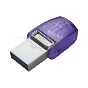 128GB USB-C + USB 3.2 Kingston DataTraveler MicroDuo 3C OTG Pen Drive