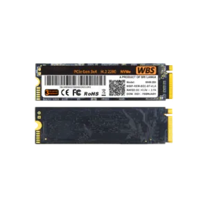 128GB WBS NVM100 PCI Gen 3×4 M.2 NVMe SSD