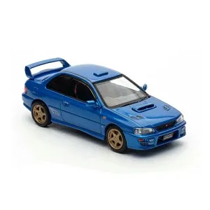 1/64 Subaru Impreza Pure Sports Coupe WRX Type R STI Version V Limited (GC8) Sonic Blue Mica