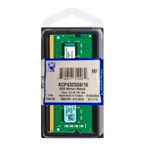 16GB Kingston DDR4 – 3200MHz LAPTOP RAM Memory (16×1)