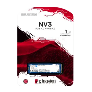 1TB Kingston NV3 PCIe 4×4 M.2 NVMe SSD