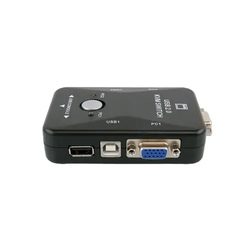 2-Port KVM Switch VGA & USB Ports – A Grade