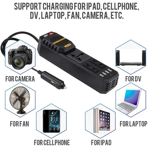 200W Car Power Inverter