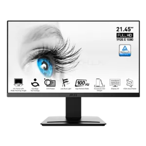 22″ MSI Pro MP223 VA 100Hz FHD (1920×1080) Professional Monitor