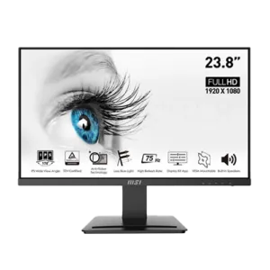 24″ MSI Pro MP243 75Hz FHD IPS Flat Ultra Slim LED Monitor