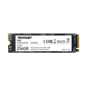 256GB PATRIOT P300 PCIe Gen 3×4 M.2 NVMe SSD