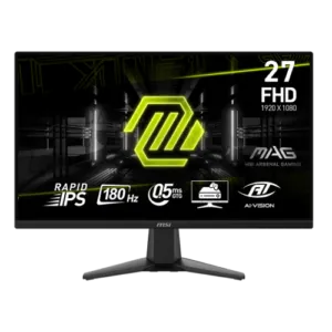 27″ MSI MAG 275F IPS 180Hz FHD (1920×1080) Adaptive Sync Gaming Monitor