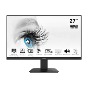 27″ MSI Pro MP273 75Hz FHD IPS Flat Ultra Slim LED Monitor