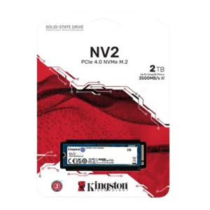 2TB Kingston NV2 PCIe 4.0 M.2 NVMe SSD