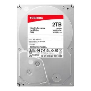 2TB TOSHIBA – 3.5″ SATA 3.0 Internal Desktop Hard Disk Drive