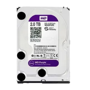 2TB WESTERN DIGITAL WD PURPLE 3.5″ SATA 3.0 Internal Desktop Hard Disk Drive