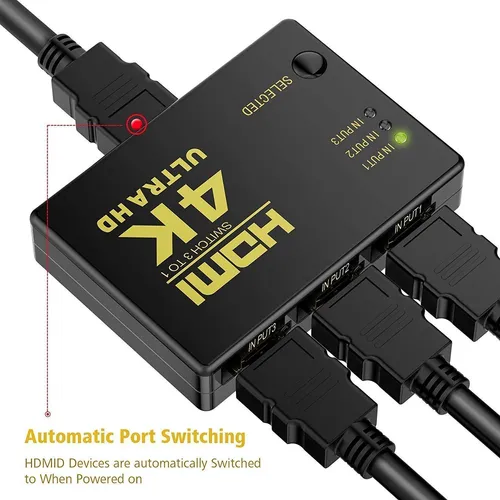 3 Port HDMI Switch