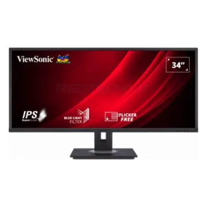 34″ ViewSonic VG3448 VA 60Hz WQHD (3440×1440) Advanced Ergonomics Business Monitor
