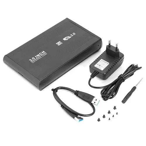 3.5inch USB 3.0 HDD Aluminium Enclosure for Desktop Hard Disk