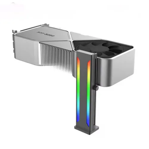 3Pin Graphics Card Bracket Vertical GPU Holder Stand