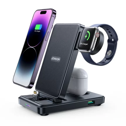 4-in-1 Foldable Charging Station (Lightning Version)