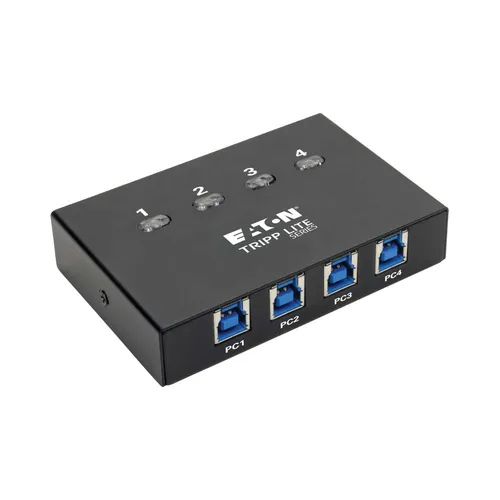 4 Port USB 2.0 Printer Sharing USB Switch