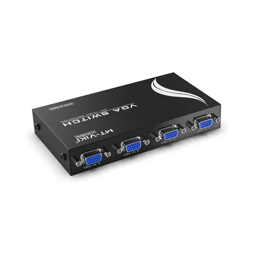 4 Port VGA Switch Video Selector Switcher Box (4 Input 1 Output)