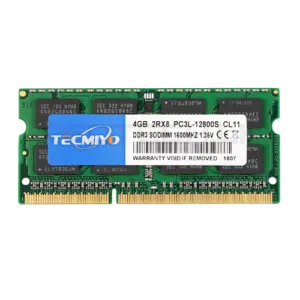 4GB TECMIYO DDR3 – 1600MHz SO-DIMM – Laptop RAM (4×1)