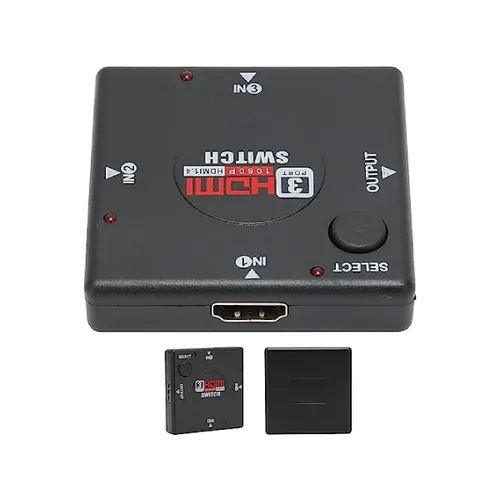 4K 3 input 1 Output Mini 3 Port HDMI Switch 3X1 HDMI VIdeo Switcher – A Grade