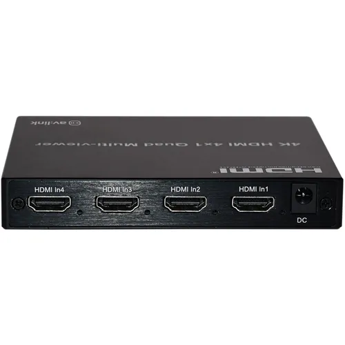 4K HDMI 4 In 1 Out Quad Multi-viewer
