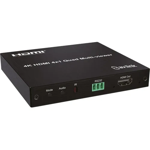 4K HDMI 4 In 1 Out Quad Multi-viewer