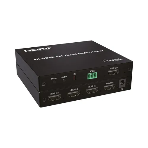 4K HDMI 4 In 1 Out Quad Multi-viewer