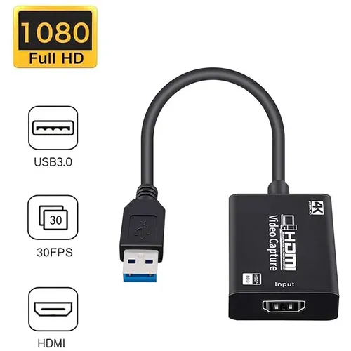 4K HDMI to USB-A 3.0 Video Capture Card
