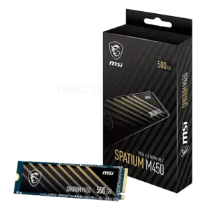 500GB MSI SPATIUM M450 PCIe4.0 M.2 NVMe SSD