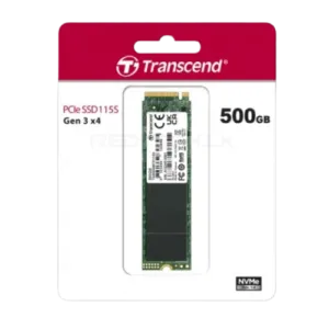 500GB Transcend 115S PCIe 3×4 NVME SSD