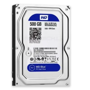 500GB WESTERN DIGITAL BLUE – 3.5″ SATA 3.0 Internal Desktop Hard Disk Drive