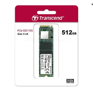 512GB Transcend 110S PCIe Gen 3×4 M.2 NVMe SSD