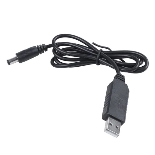 5V-12V USB to DC Power Cable