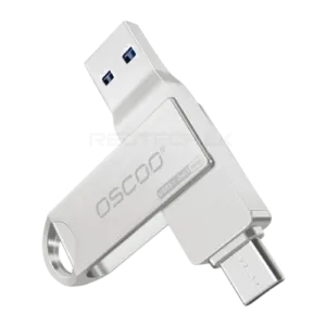 64GB Oscoo CU-002 2 in 1 Flash Drive USB 3.1 Type-C Pen Drive