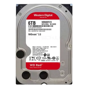 6TB WESTERN DIGITAL WD RED PLUS 3.5″ SATA 3.0 Internal Desktop Hard Disk Drive