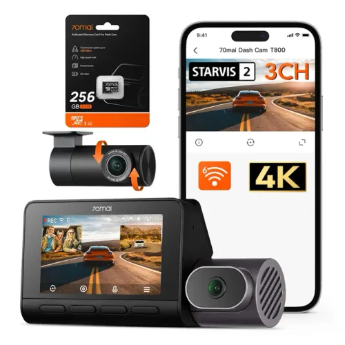 70mai T800- 4K Dash Cam