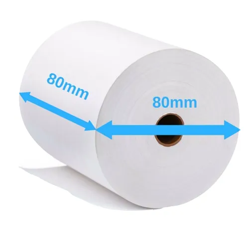 80mm x 80mm Thermal Paper Roll