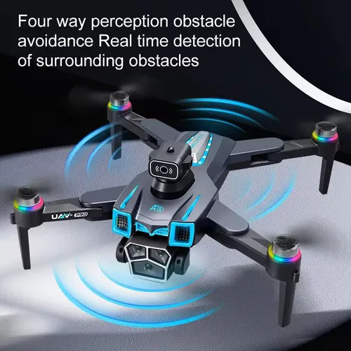 A19 Pro Drone – 2023 New GPS Professionele Dual Hd Camera Optische Stroom Positionering Vermijden Opvouwbare Quadcopter Rc Speelgoed