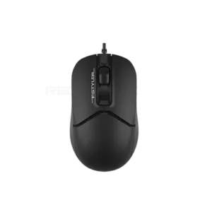 A4TECH FM12S Wired Optical Mouse – Black