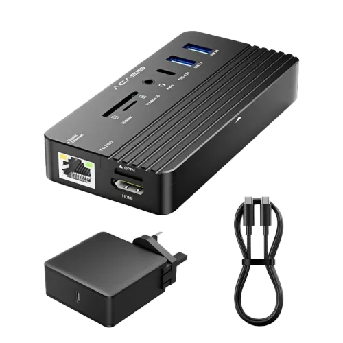 ACASIS M.2 NVME SSD ENCLOSURE - 10 IN 1 DOCKING STATION - CM073