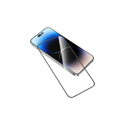 ACCESSORIES PHONE - GREEN LION 3D SILICON PLUS SCREEN PROTECTOR FOR iPHONE 15 PRO MAX (GN3DSHD15PMCL)-clear