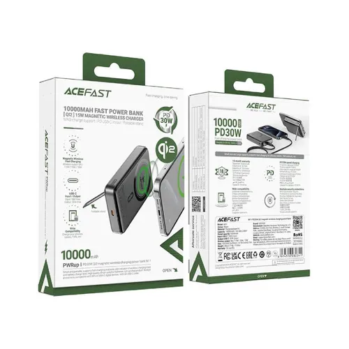 Acefast M11 10000mAh 30W Qi2 Magnetic Power Bank
