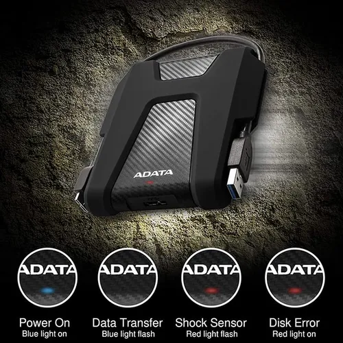 ADATA 2TB USB 3.2 Gen 1 HDD External Portable Hard Drive