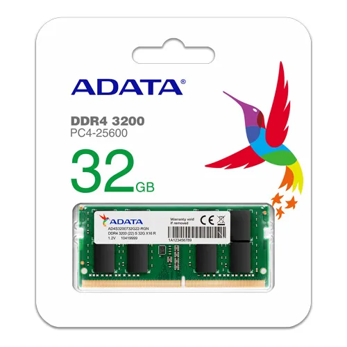 Adata 3200 32GB Notebook Memory