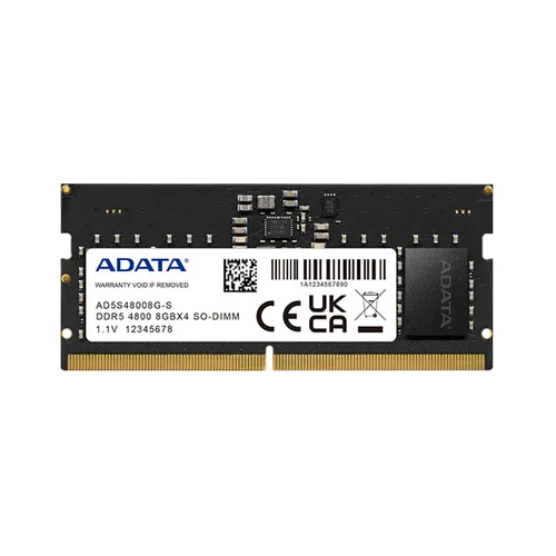 ADATA AD5S48008G-S 8GB DDR5 4800MHz SO-DIMM Laptop RAM