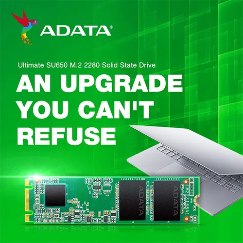 ADATA SU650 M.2 2280 SATA 512GB Internal SSD