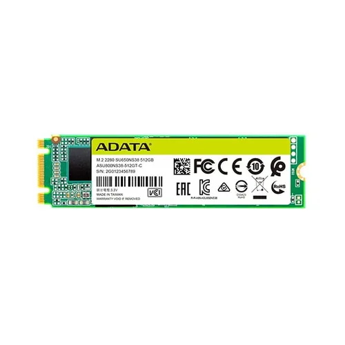 ADATA SU650 M.2 2280 SATA 512GB Internal SSD