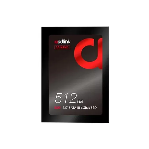 Addlink S20 512GB 2.5" SATA III 6Gb/s 3D Nand SSD