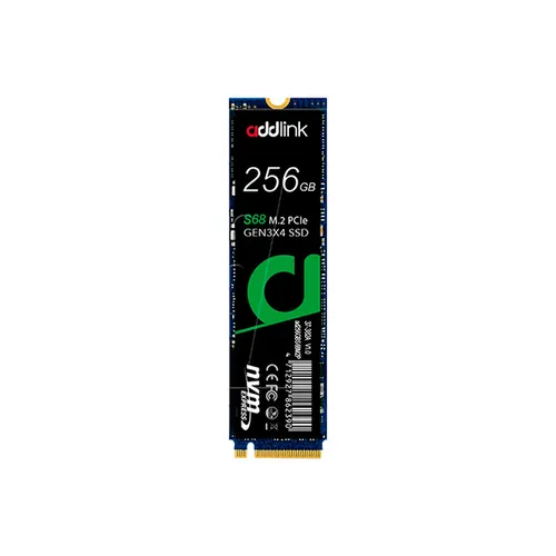 Addlink S68 256GB PCIe GEN3X4 M.2 NVMe SSD